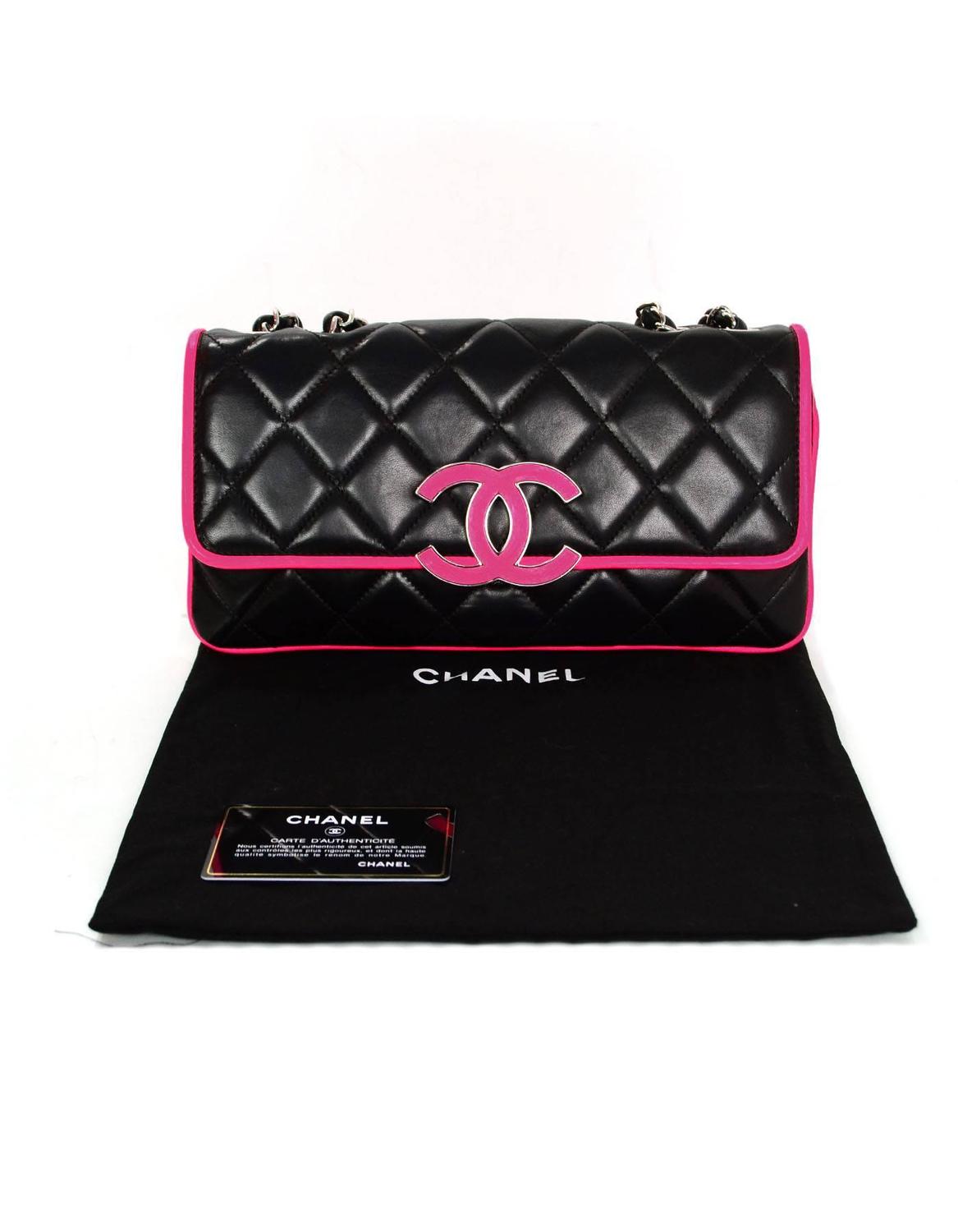 Chanel 2026 Trendy CC Flap Bag 25cm Black Calfskin 338857