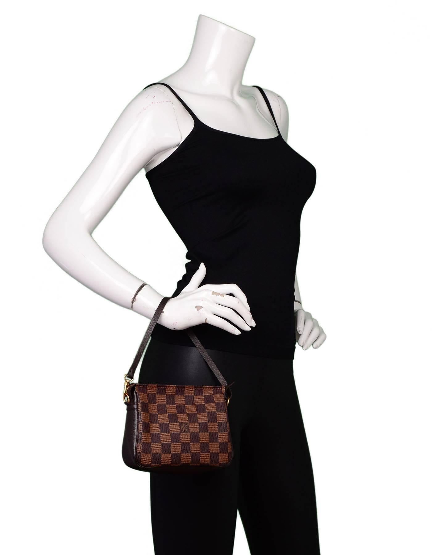 Louis Vuitton Damier Square Trousse Pochette Shoulder Bag 1