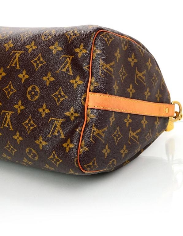 Louis Vuitton Monogram Bandouliere Speedy 30 Bag w/ Strap For Sale at 1stdibs