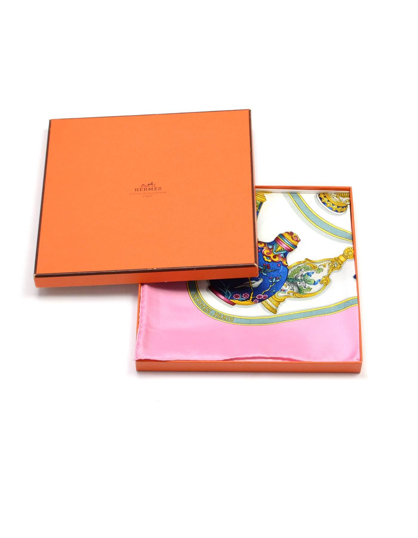 Hermes Pink Multi-Colored Qu' Importe Le Flacon 36