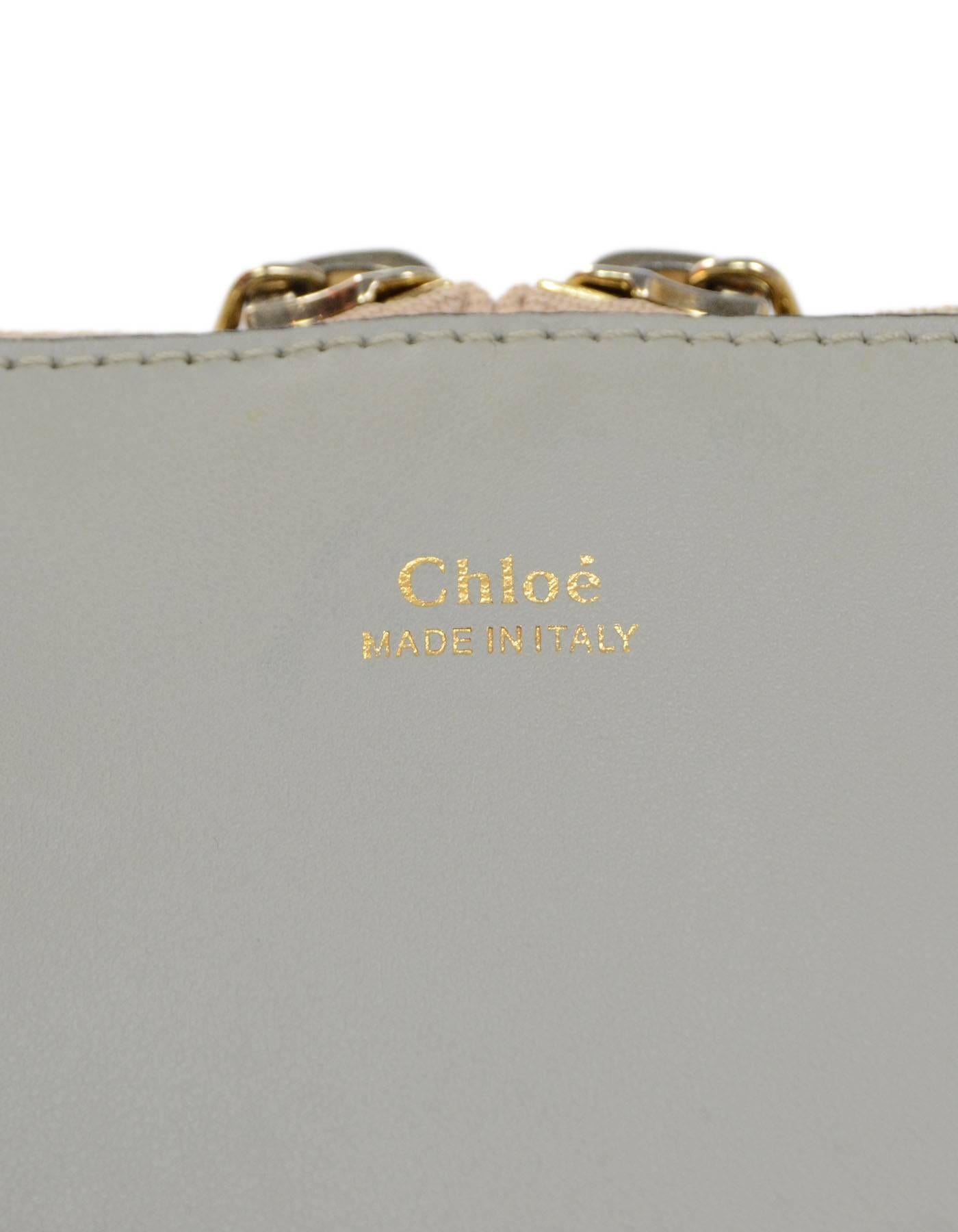 Chloe Navy/Grey Bi-Color Large Baylee Tote rt. $2, 260 2