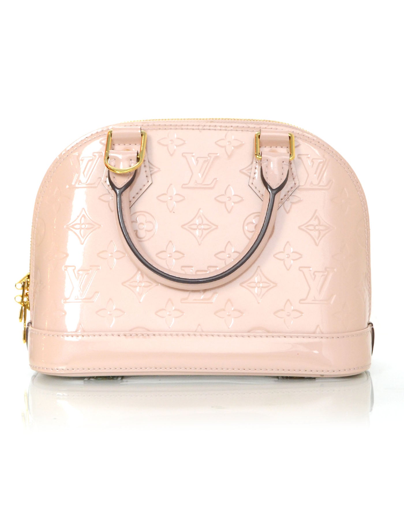 Louis Vuitton Nude Monogram Vernis Alma For Sale At 1stdibs
