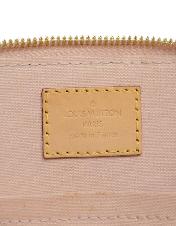 Louis Vuitton Nude Monogram Vernis Alma BB For Sale at 1stDibs