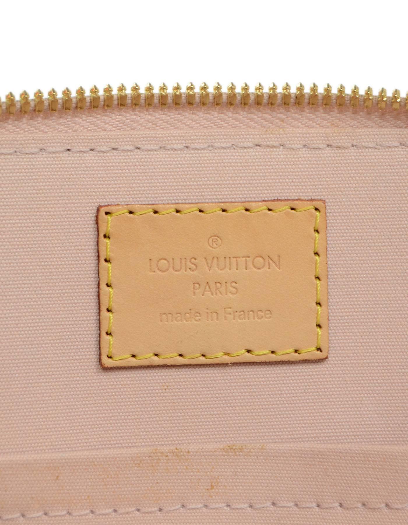 Louis Vuitton Nude Monogram Vernis Alma BB 1