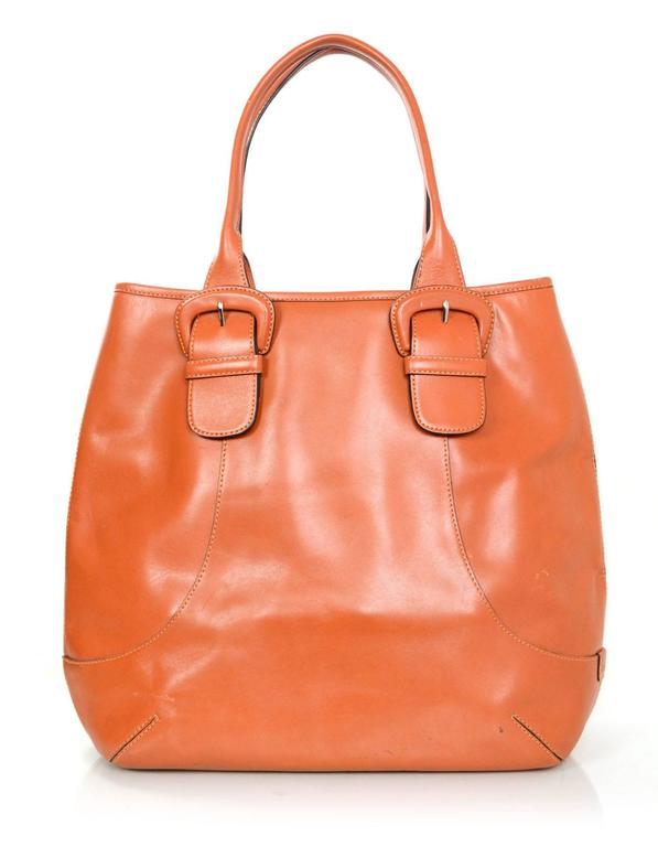 Cole Haan Orange Leather Tote bag For Sale at 1stDibs | cole haan ...