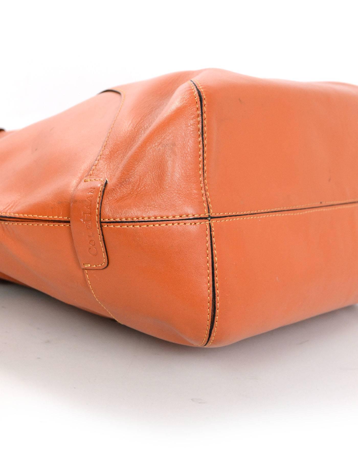 cole haan orange bag