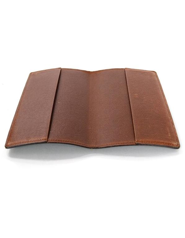 Louis Vuitton Monogram Pocket Agenda Cover/Checkbook Cover For Sale at 1stdibs