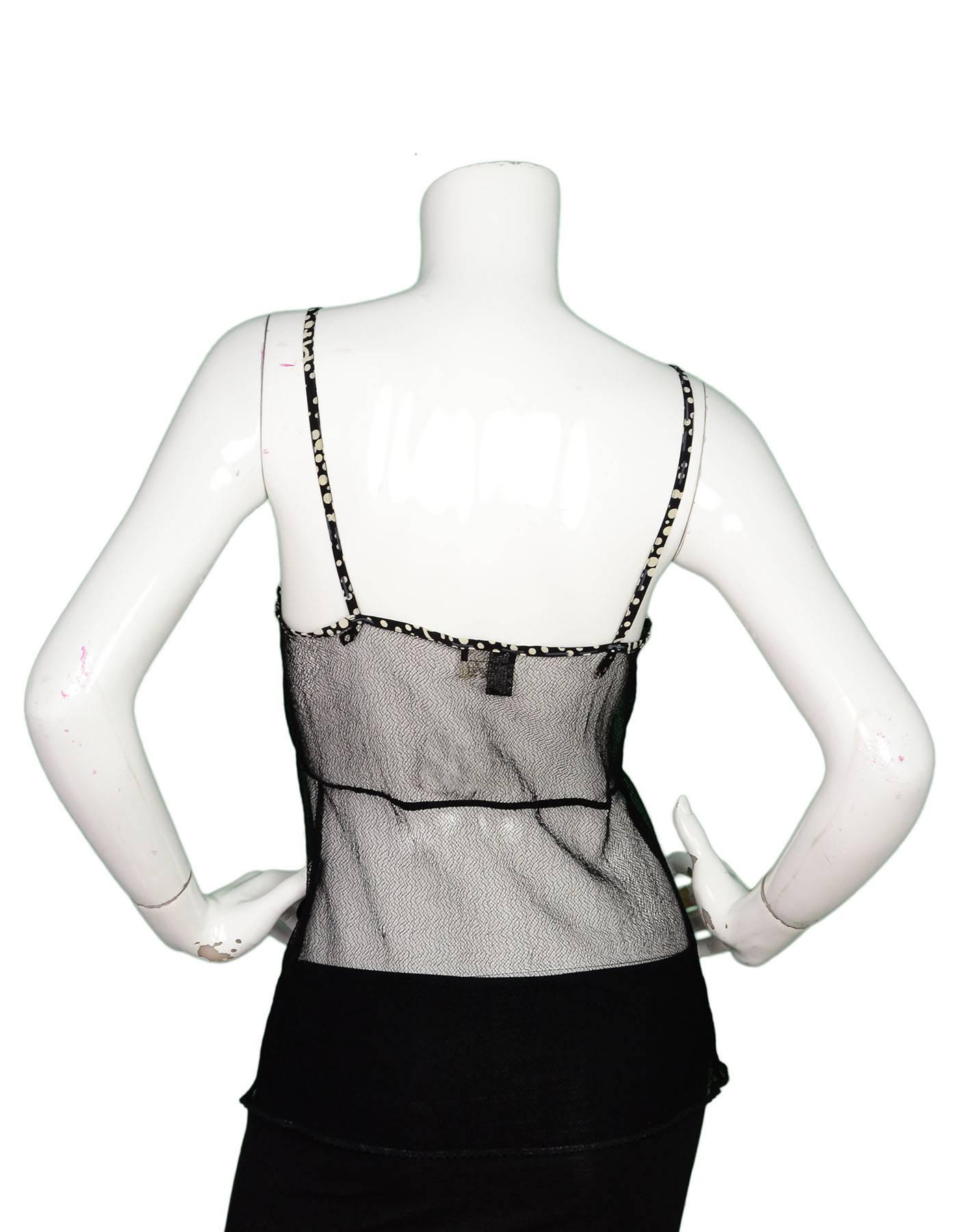 mesh camisole