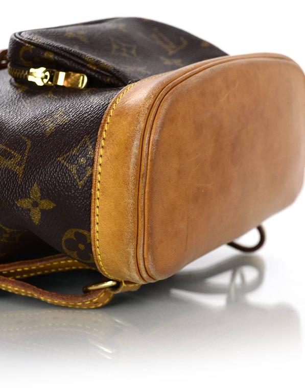 Louis Vuitton Monogram Mini Montsouris Backpack Bag For Sale at 1stdibs