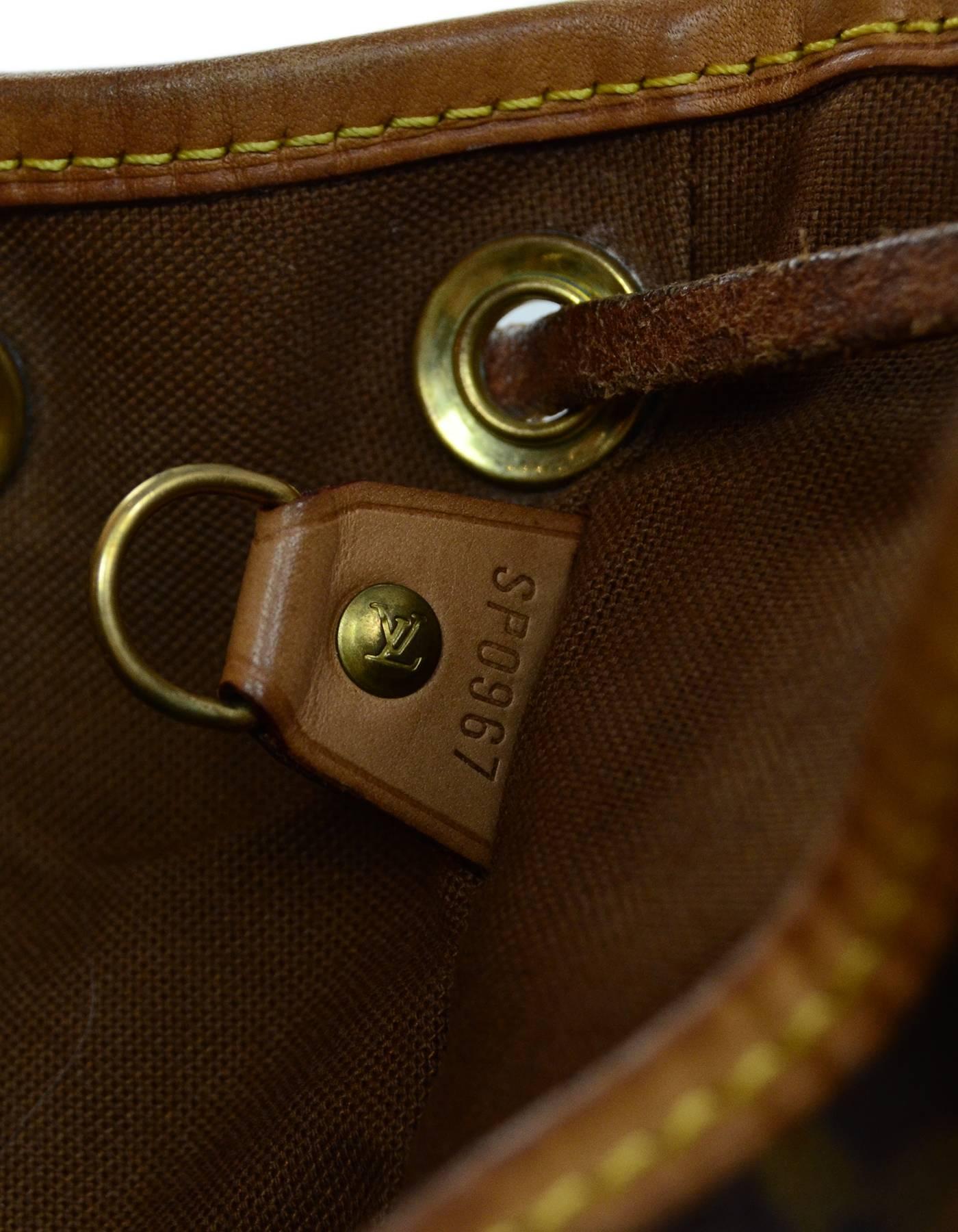 Louis Vuitton Monogram Mini Montsouris Backpack Bag 1