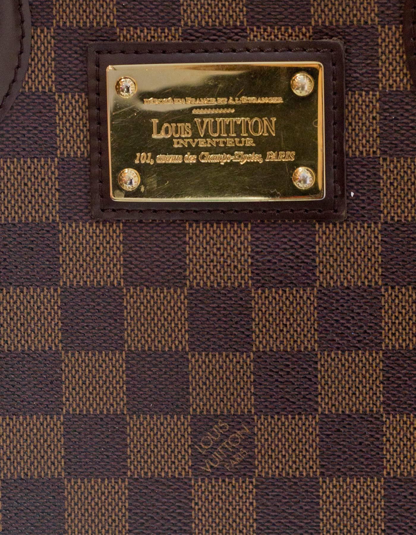 Louis Vuitton Damier Ebene Hempstead PM Tote Bag 1