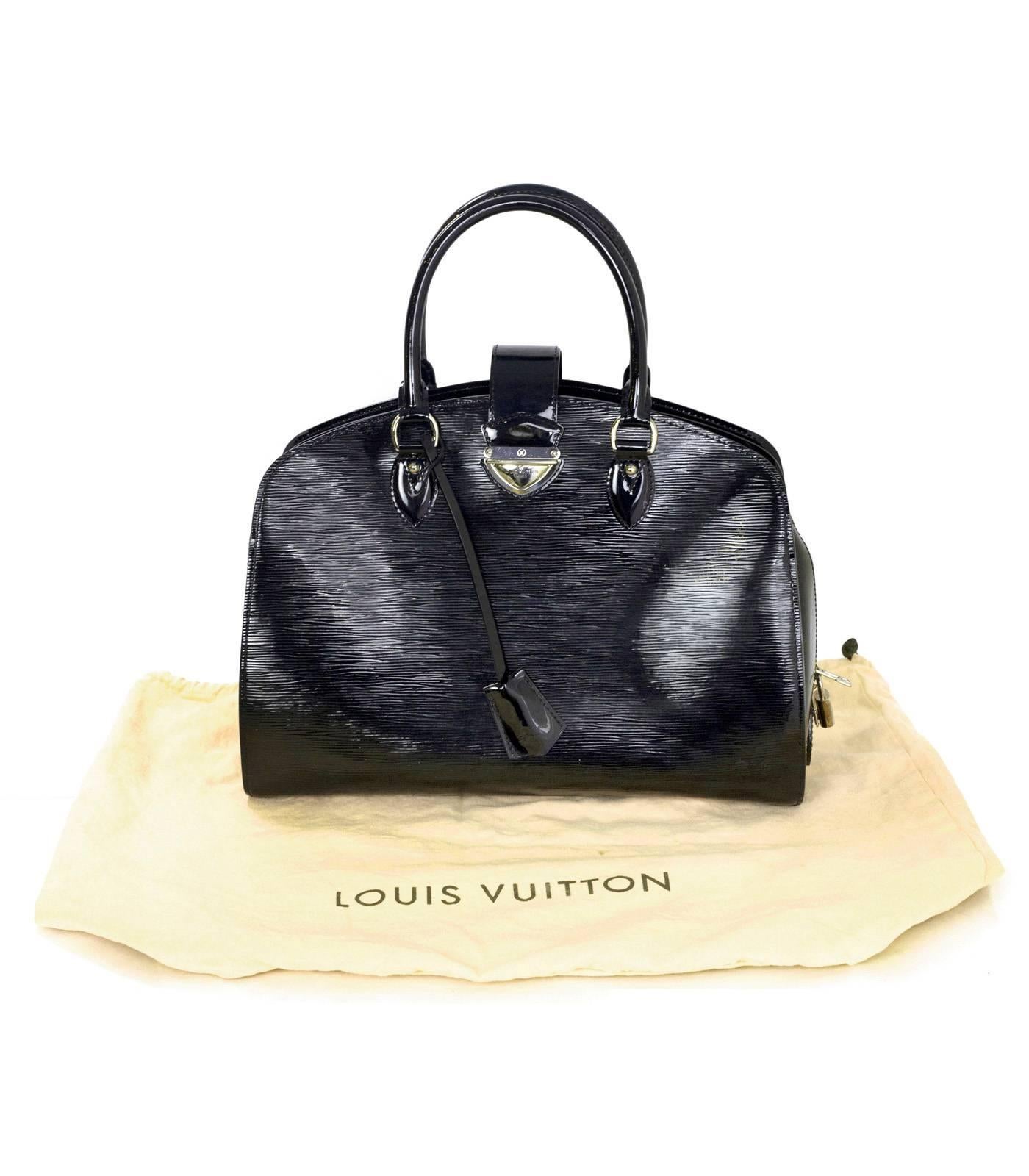 Louis Vuitton Black Electric Epi Leather Neuf GM Tote Bag rt. $3, 350 6