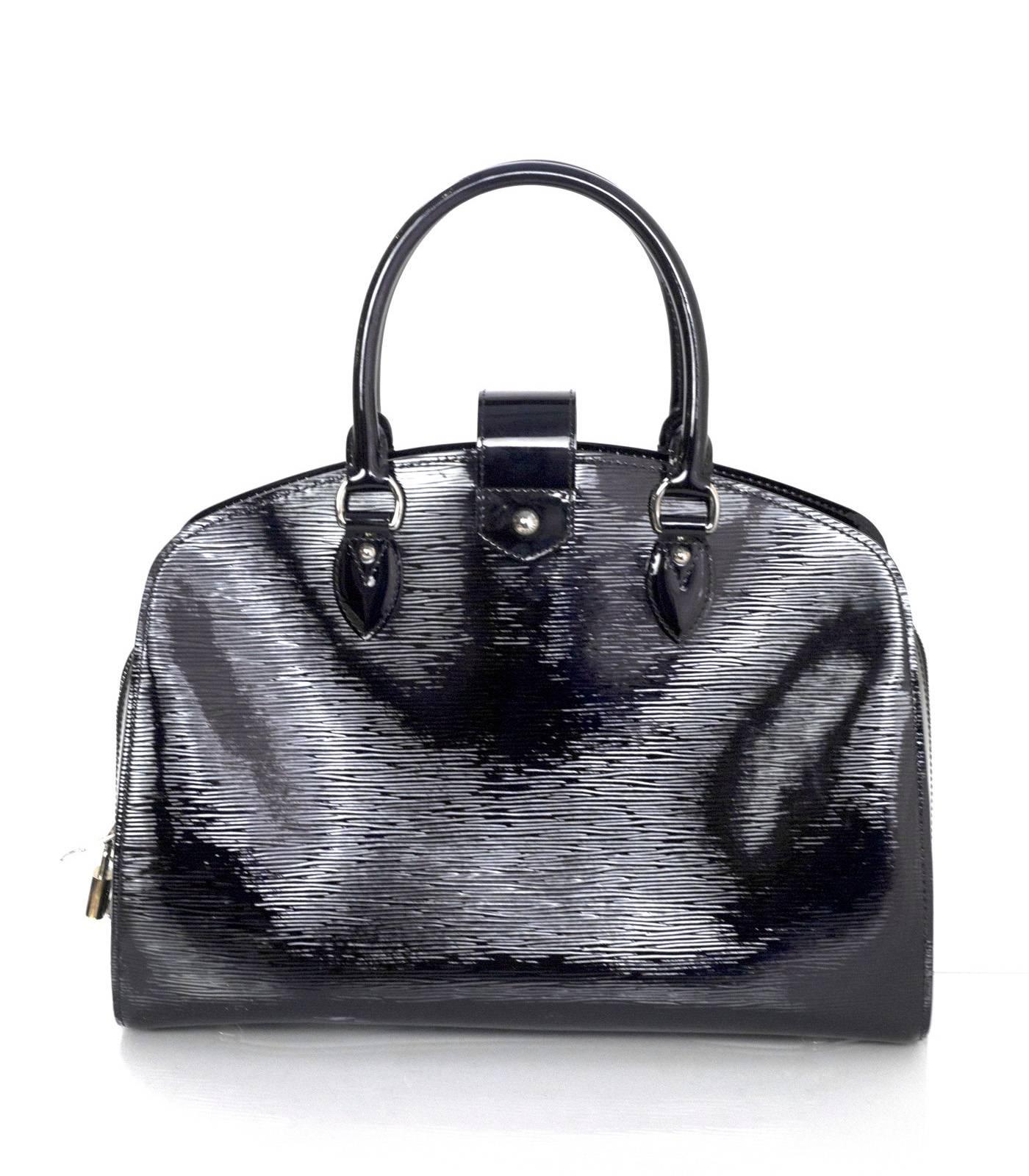 Women's Louis Vuitton Black Electric Epi Leather Neuf GM Tote Bag rt. $3, 350
