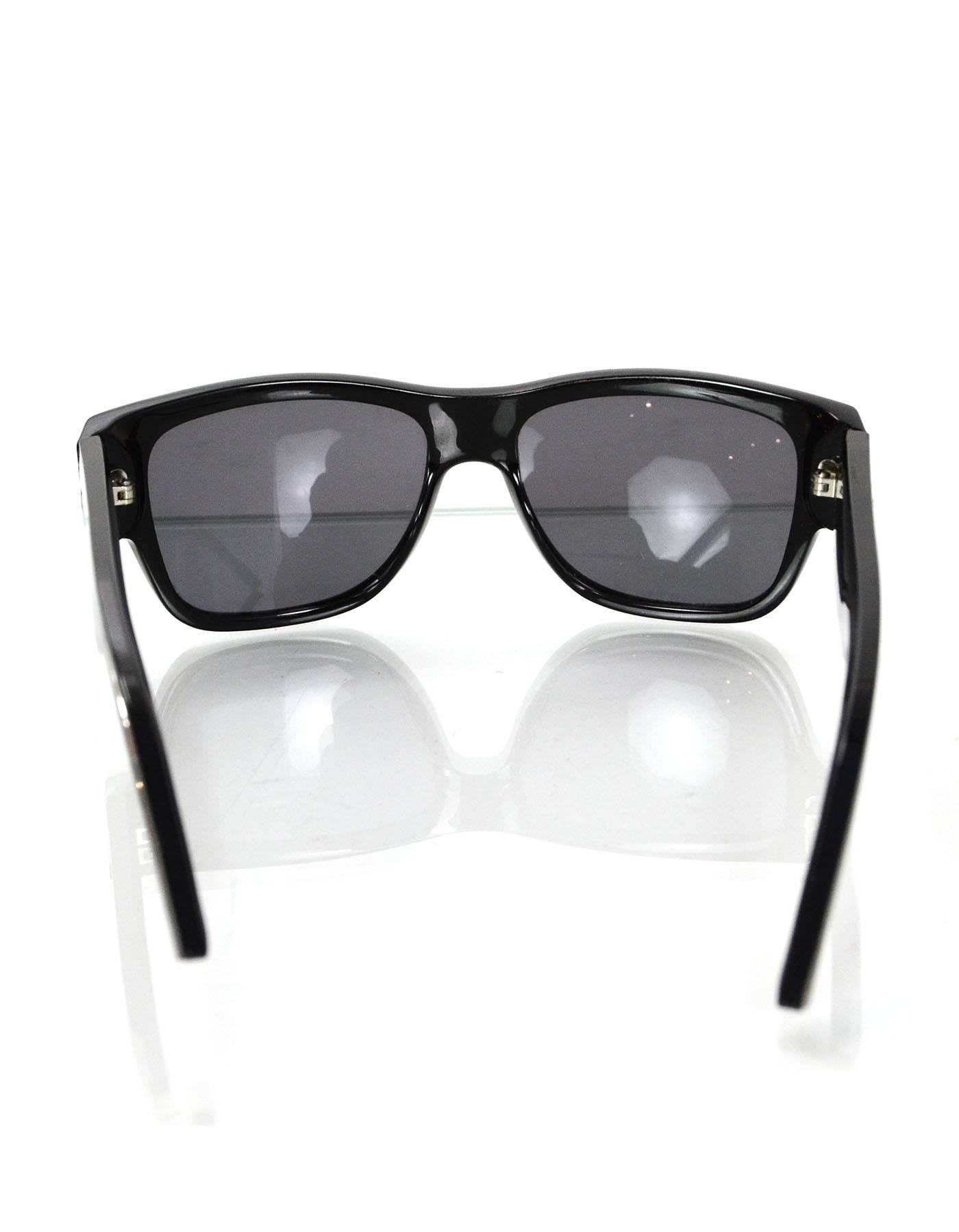 Dior Homme Black Sunglasses In Good Condition In New York, NY
