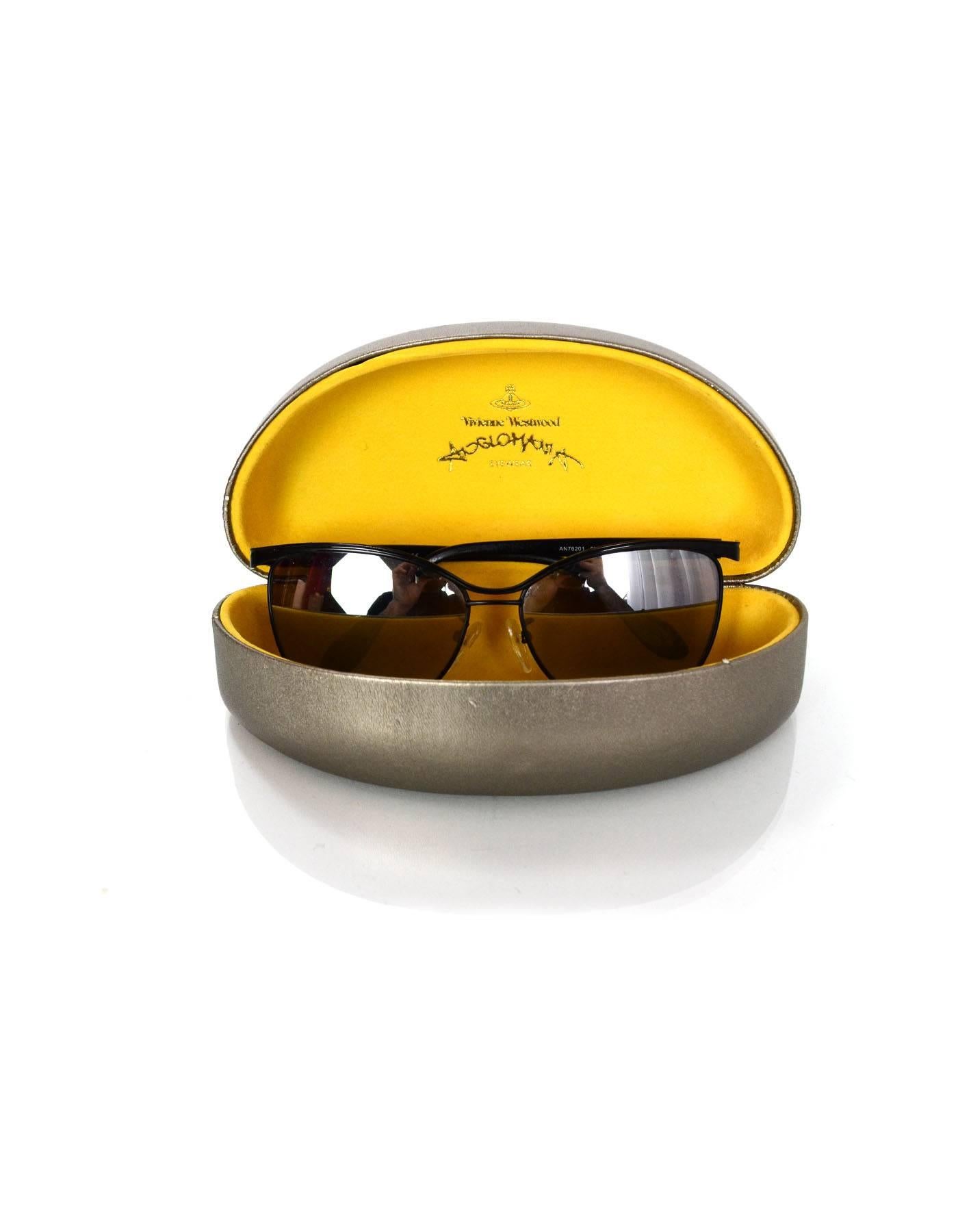 Vivienne Westwood Black Frame Sunglasses 1