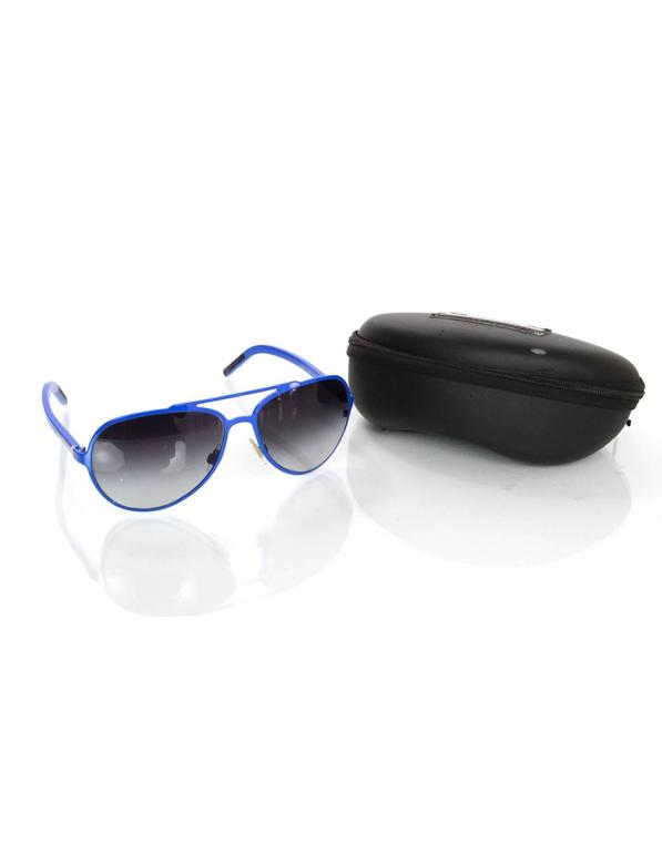 dolce and gabbana blue sunglasses