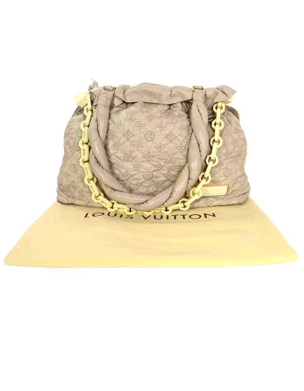Louis Vuitton Taupe Leather Monogram Olympe Stratus Gm Tote Bag rt. $3, 300  For Sale at 1stDibs