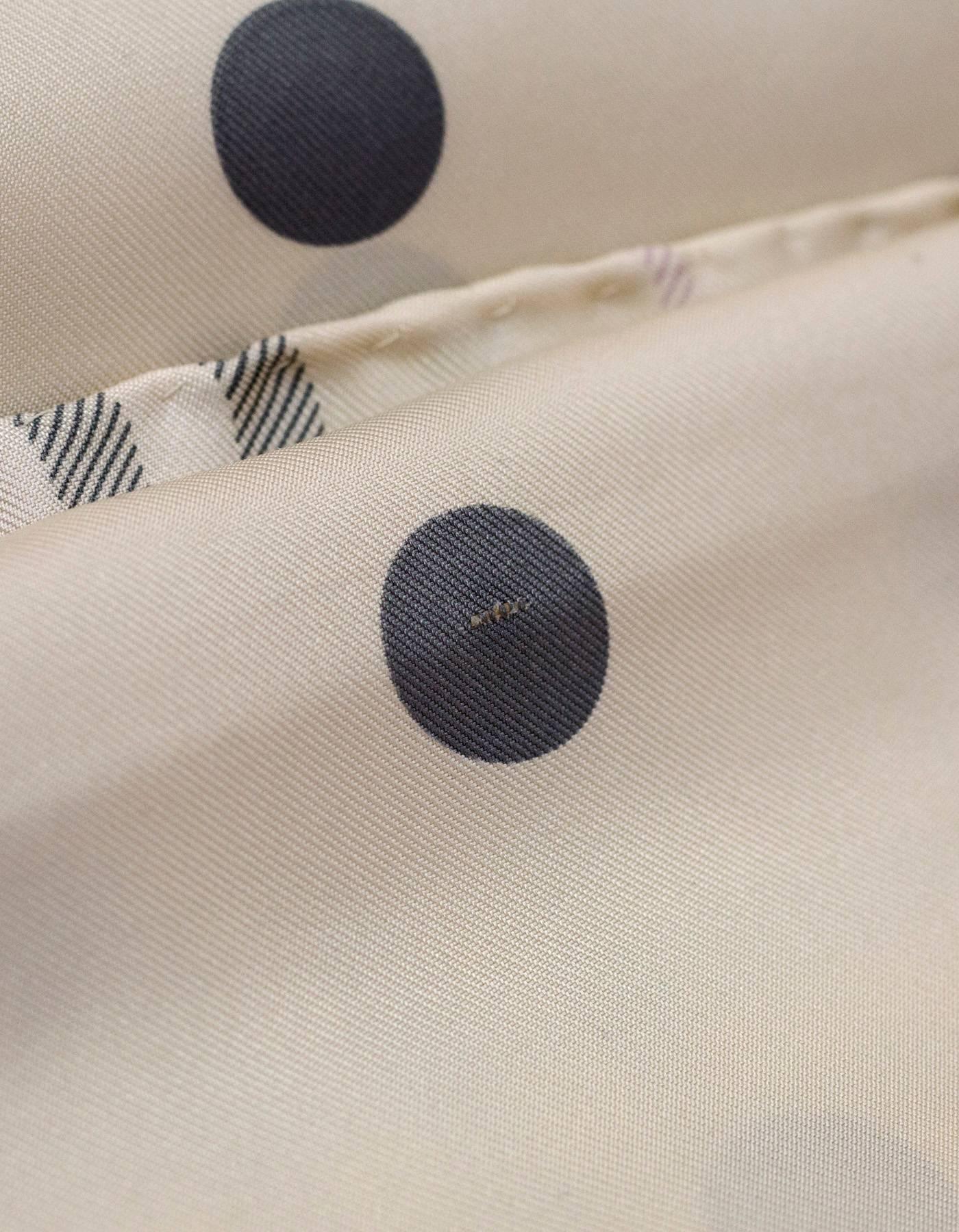 burberry polka dot scarf