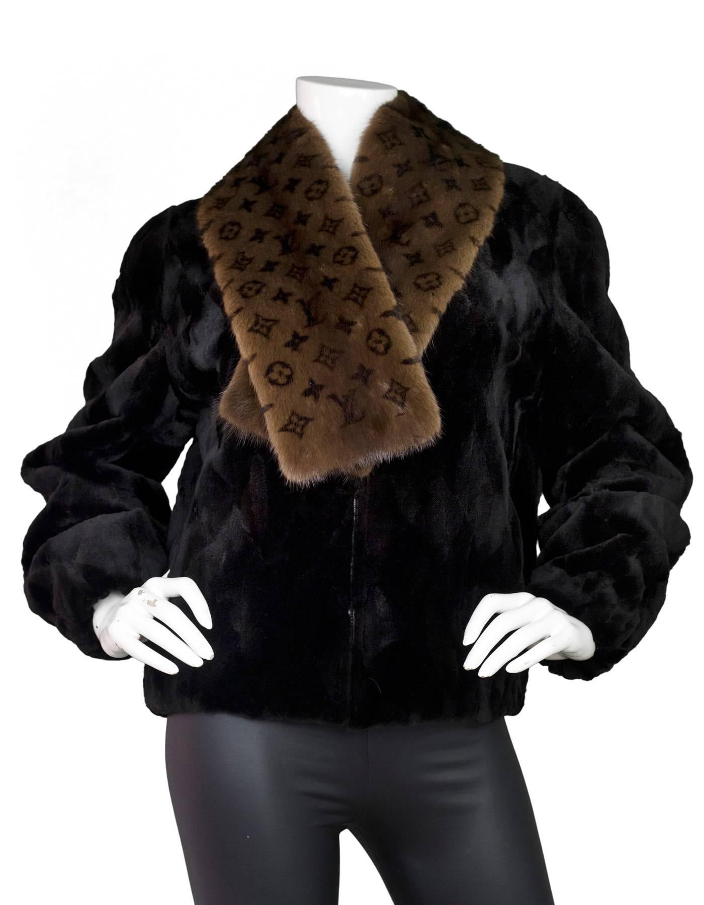 brown fur stole