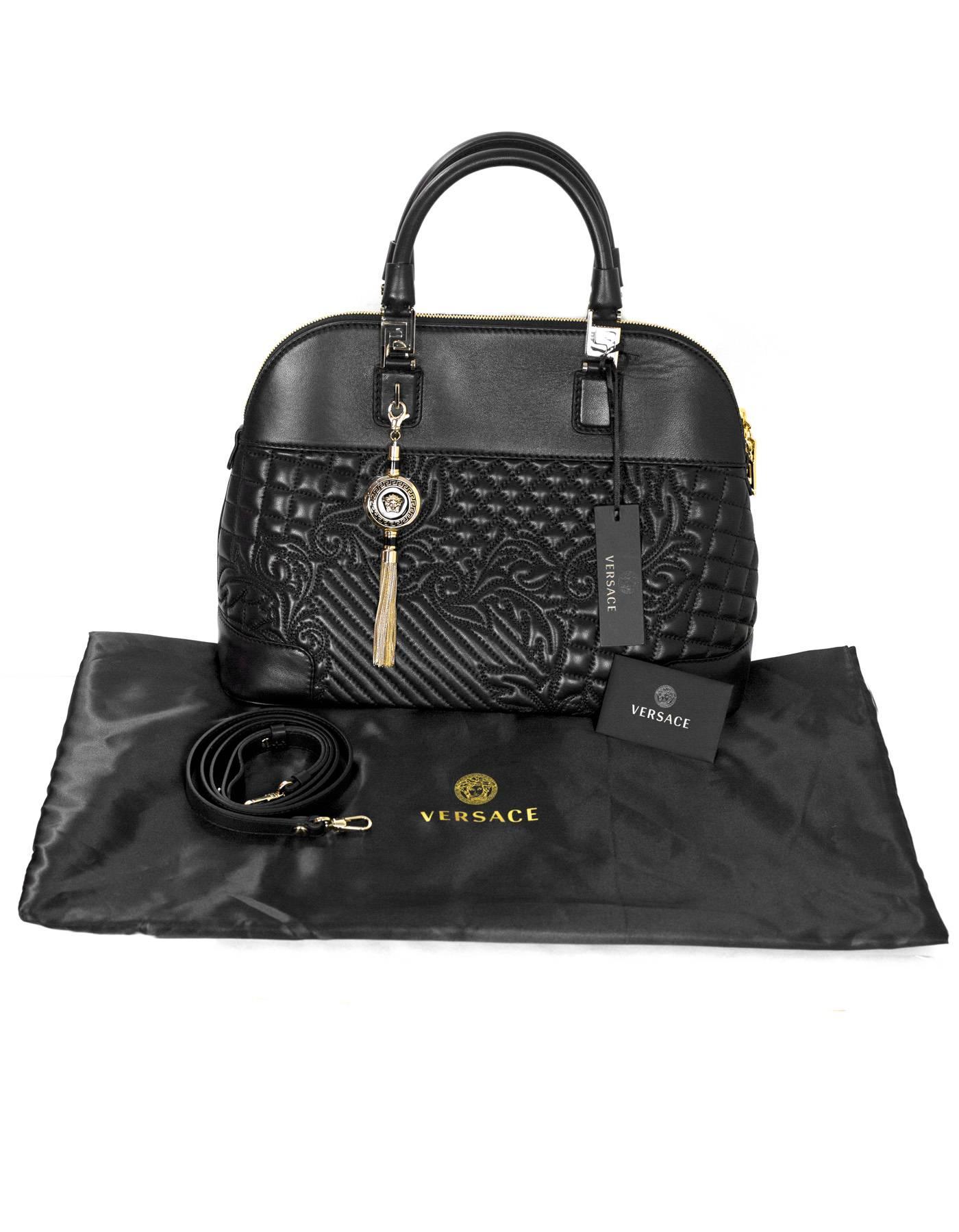 Women's Versace Nappa Athena Barocco Quilted Vanitas Bag rt. $2, 675