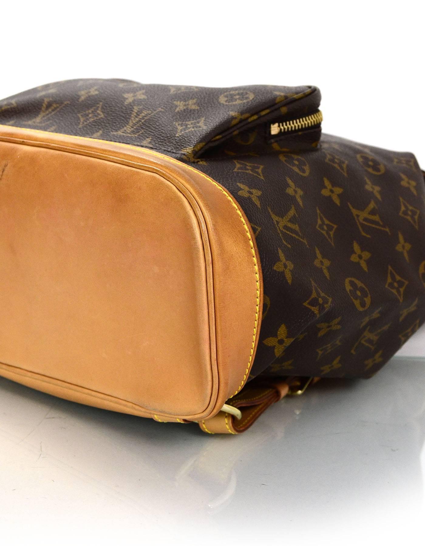 Women's or Men's Louis Vuitton Monogram Montsouris GM Backpack Bag