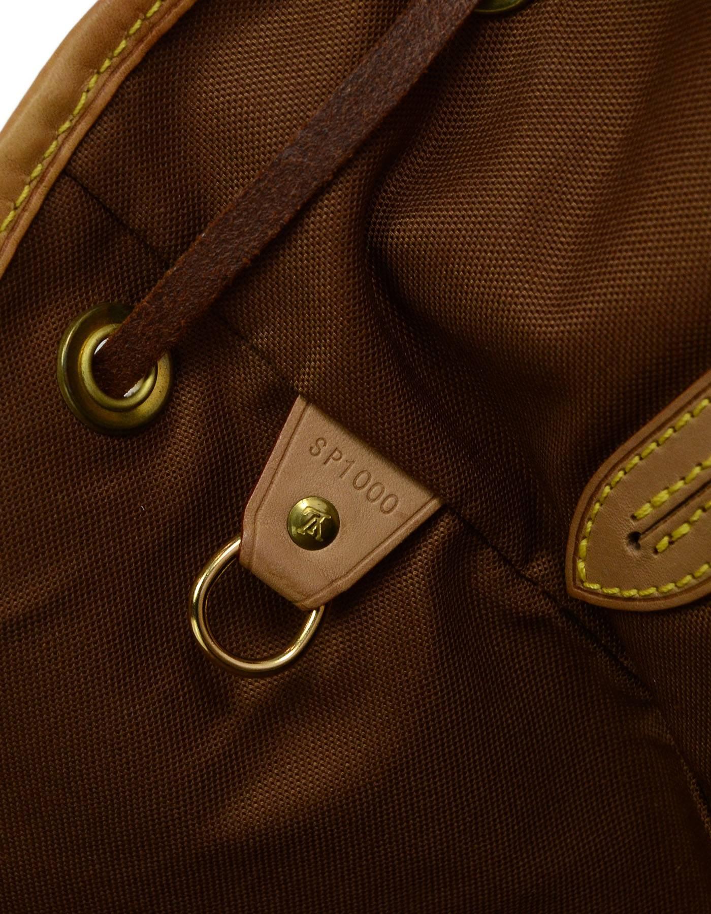 Louis Vuitton Monogram Montsouris GM Backpack Bag 3