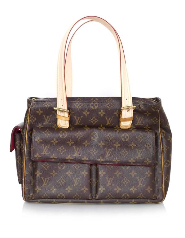 Louis Vuitton Tan Vachetta Leather Multipli Cite Bag Strap