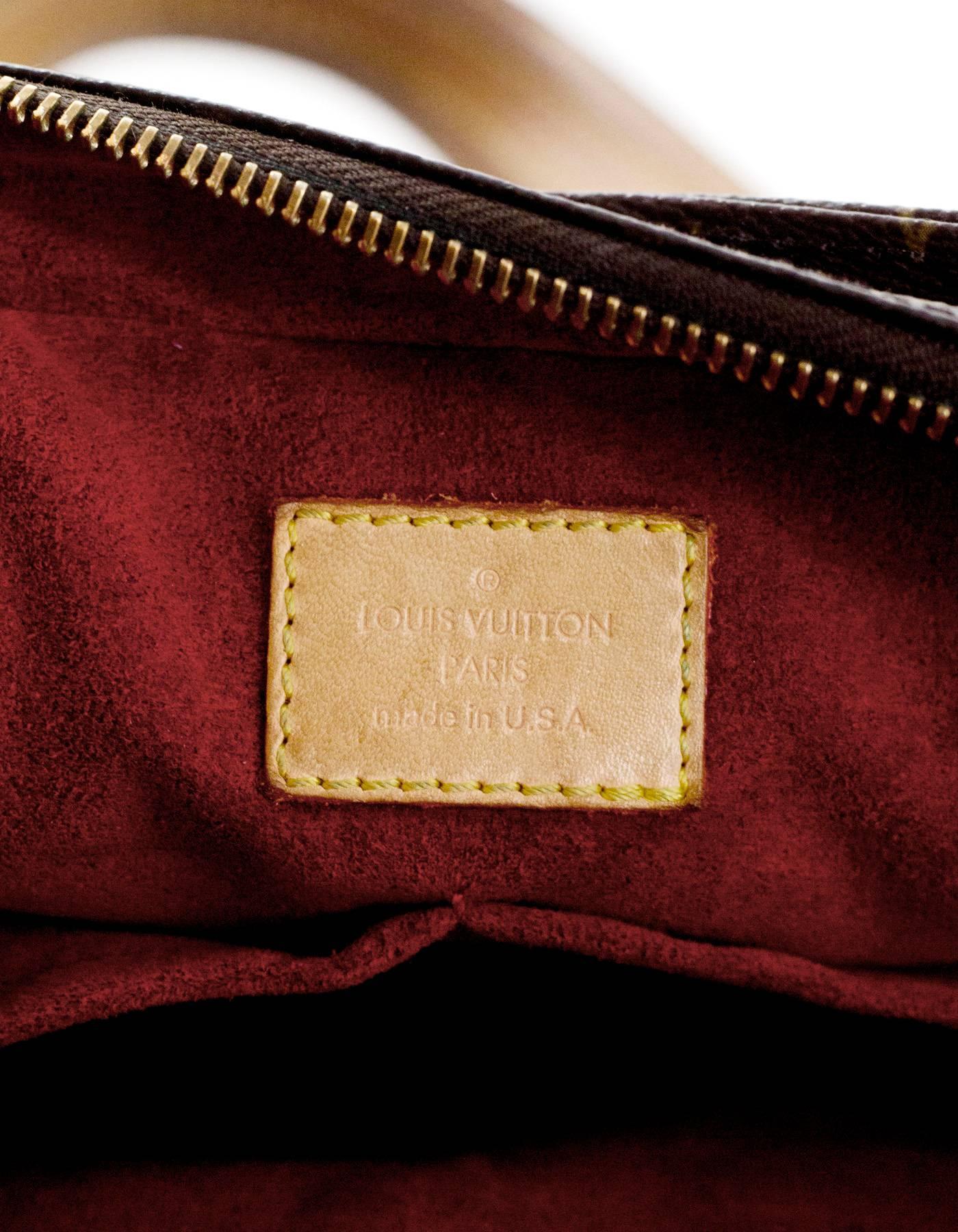 Women's Louis Vuitton Monogram Multipli Cite Pocket Bag