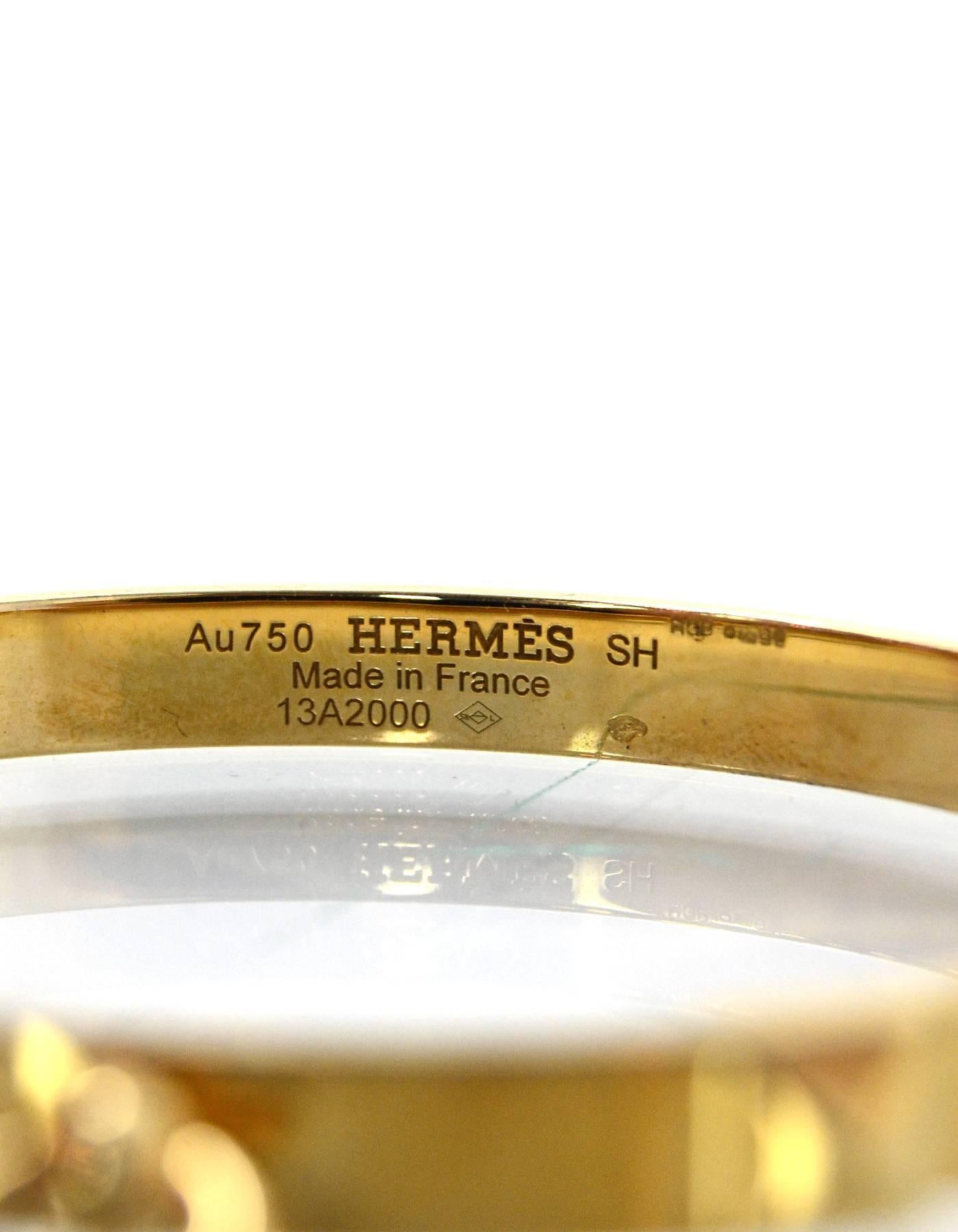 hermes cdc gold bracelet