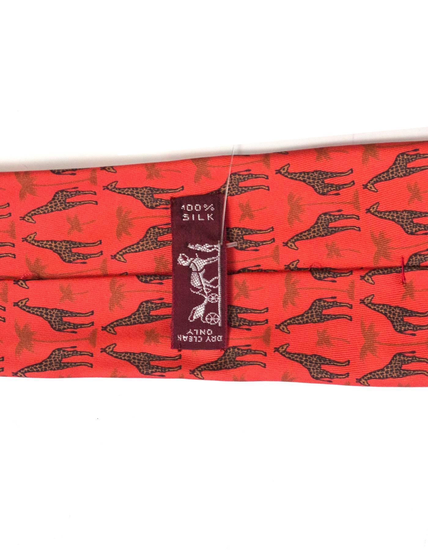 giraffe neck tie