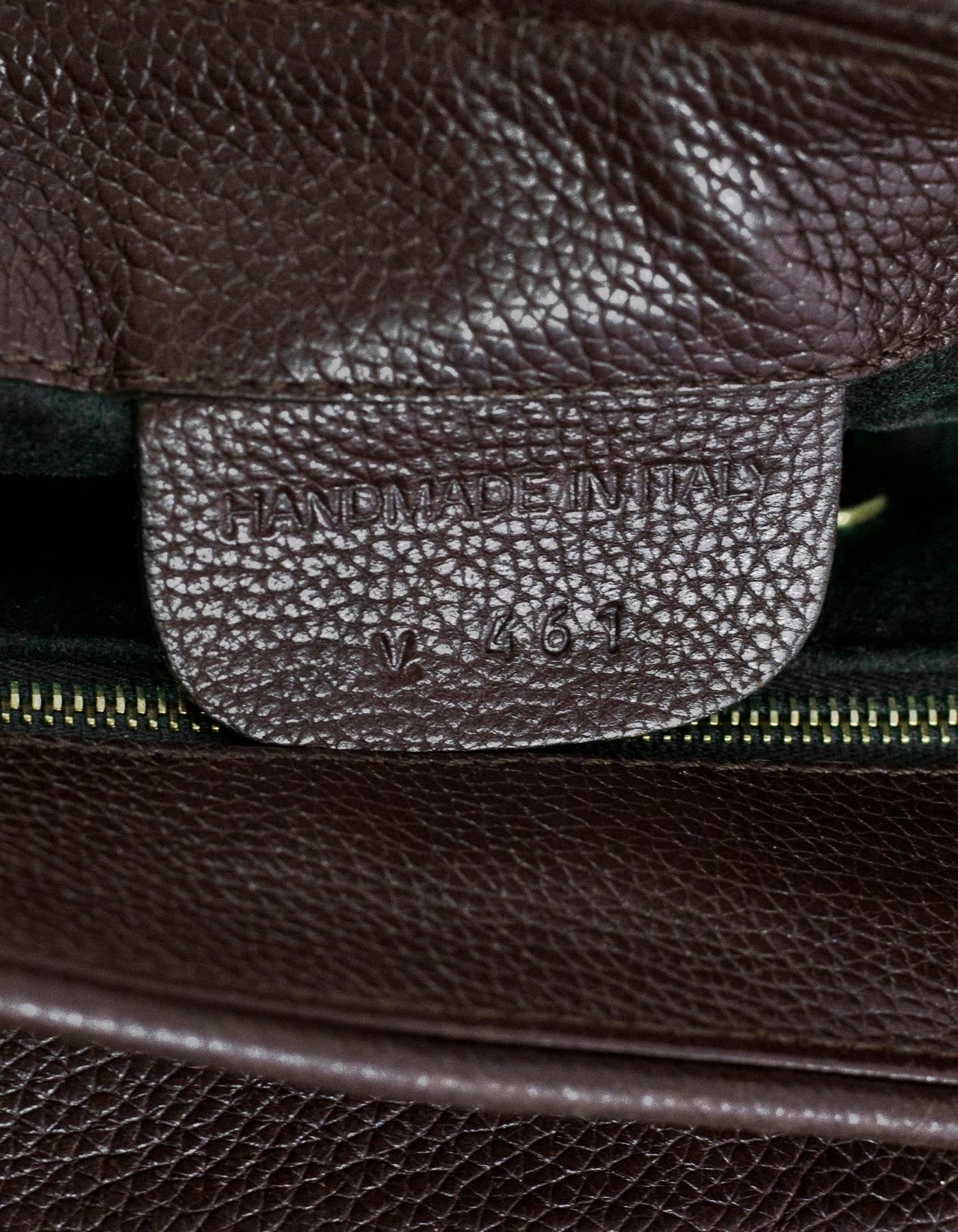 Barry Kieselstein-Cord Brown Leather Shoulder Bag 3