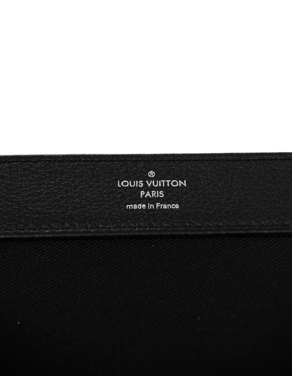 Lockme leather crossbody bag Louis Vuitton Black in Leather - 29448009