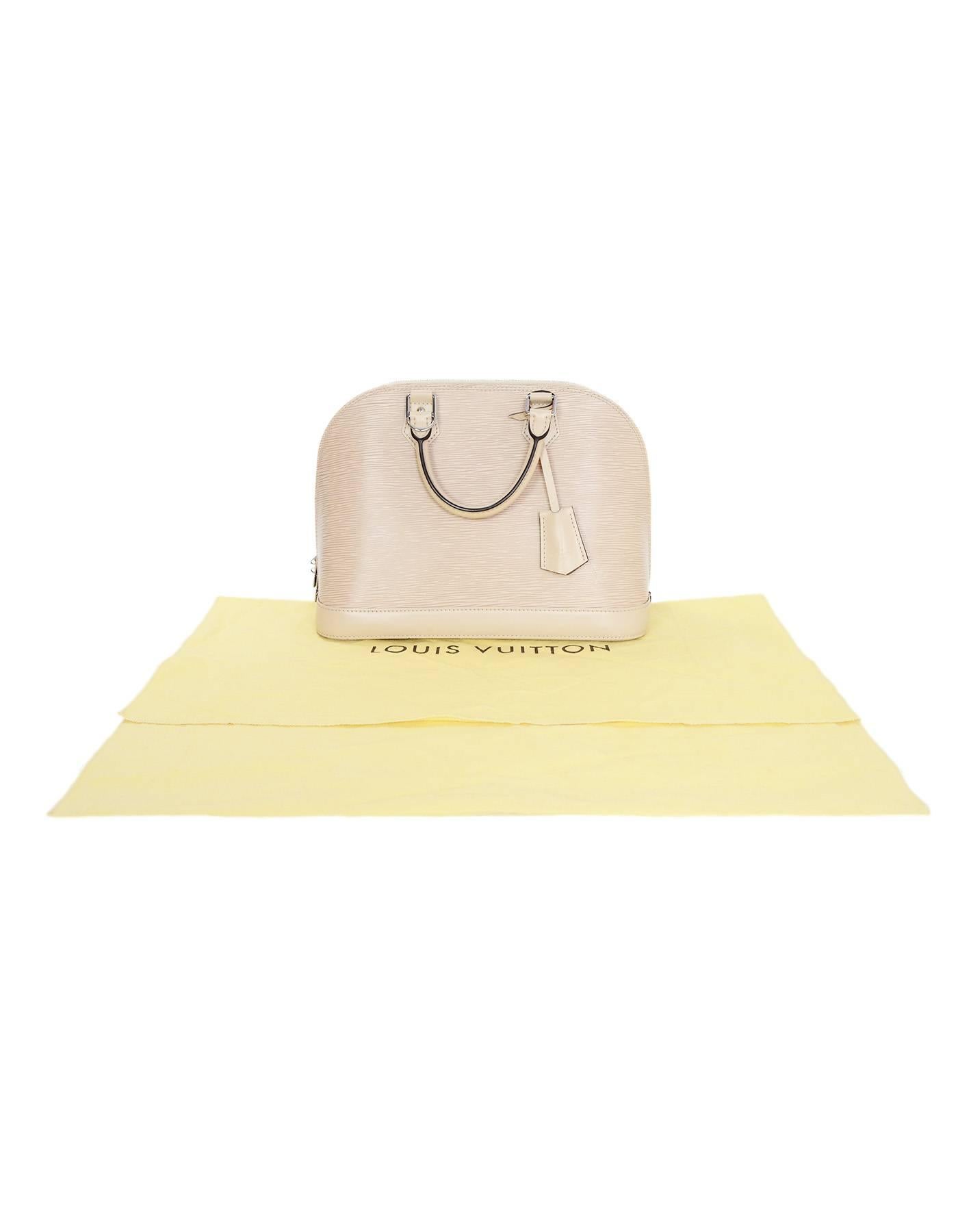 Louis Vuitton Nude Dune Epi Leather Alma PM Bag 1