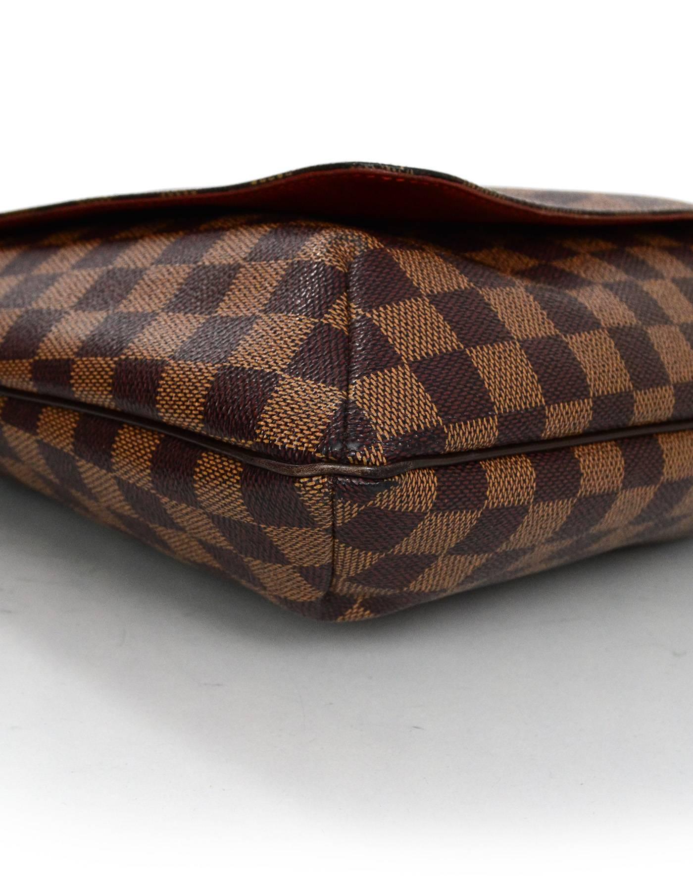 Louis Vuitton Damier Ebene Musette Salsa Messenger Bag In Excellent Condition In New York, NY
