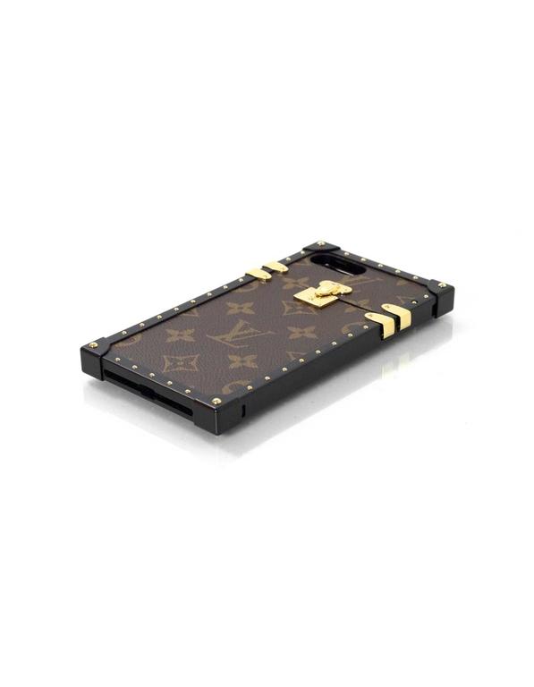 Louis Vuitton NEW &#39;17 SOLD OUT Monogram Eye-Trunk Phone Case For iPhone 7 Plus at 1stdibs