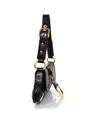 Dolce & Gabbana Black Leather Pochette Bag