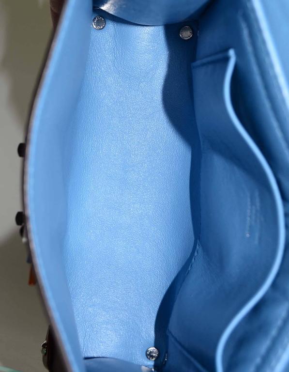 Louis Vuitton Blue and Bown Monogram Mask Pochette Crossbody Bag rt ...