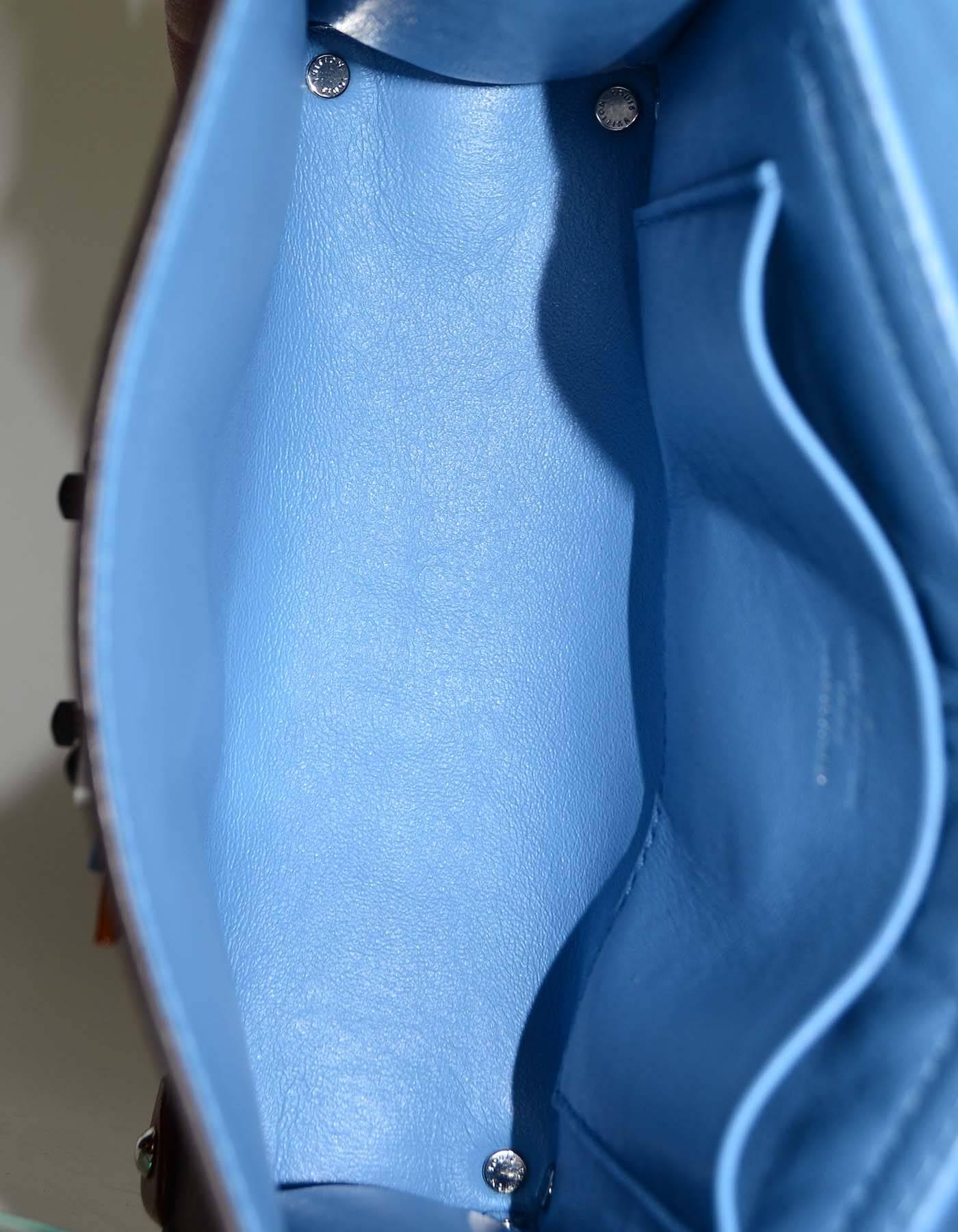 Louis Vuitton Blue and Bown Monogram Mask Pochette Crossbody Bag rt. $3, 250 1
