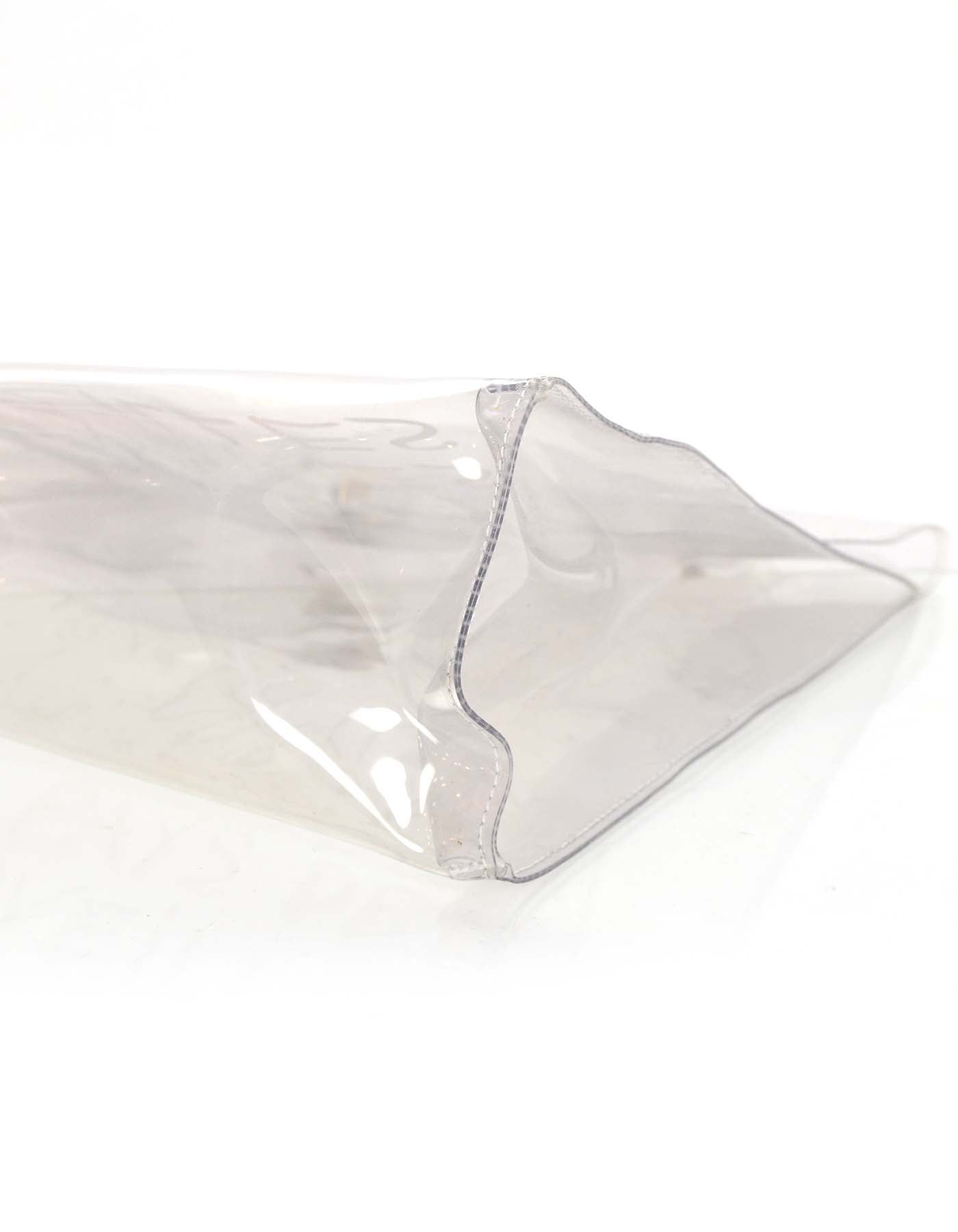 Hermes Clear Plastic Un Voyage Kelly Souvenir Tote Bag at 1stDibs | un  voyage bag, un voyage clear bag, hermes un voyage bag
