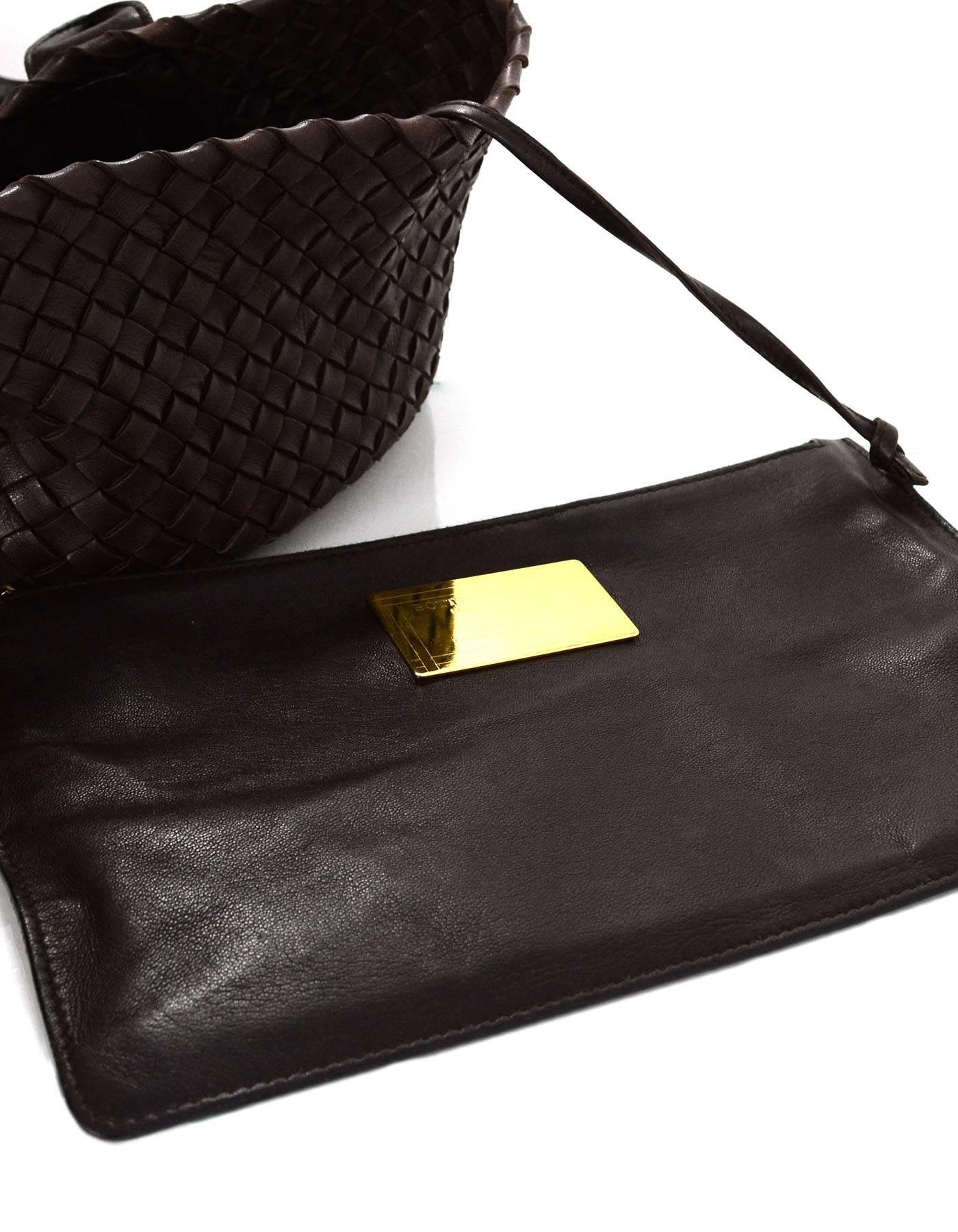 Bottega Veneta Brown Hand Woven Leather Medium Cabat Tote Bag rt. $6, 100 2