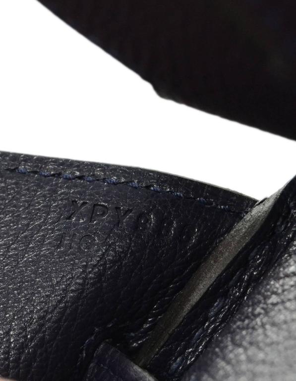 Hermes 2016 Navy Blue Bleu Nuit Togo Leather 30cm Birkin Bag For Sale ...