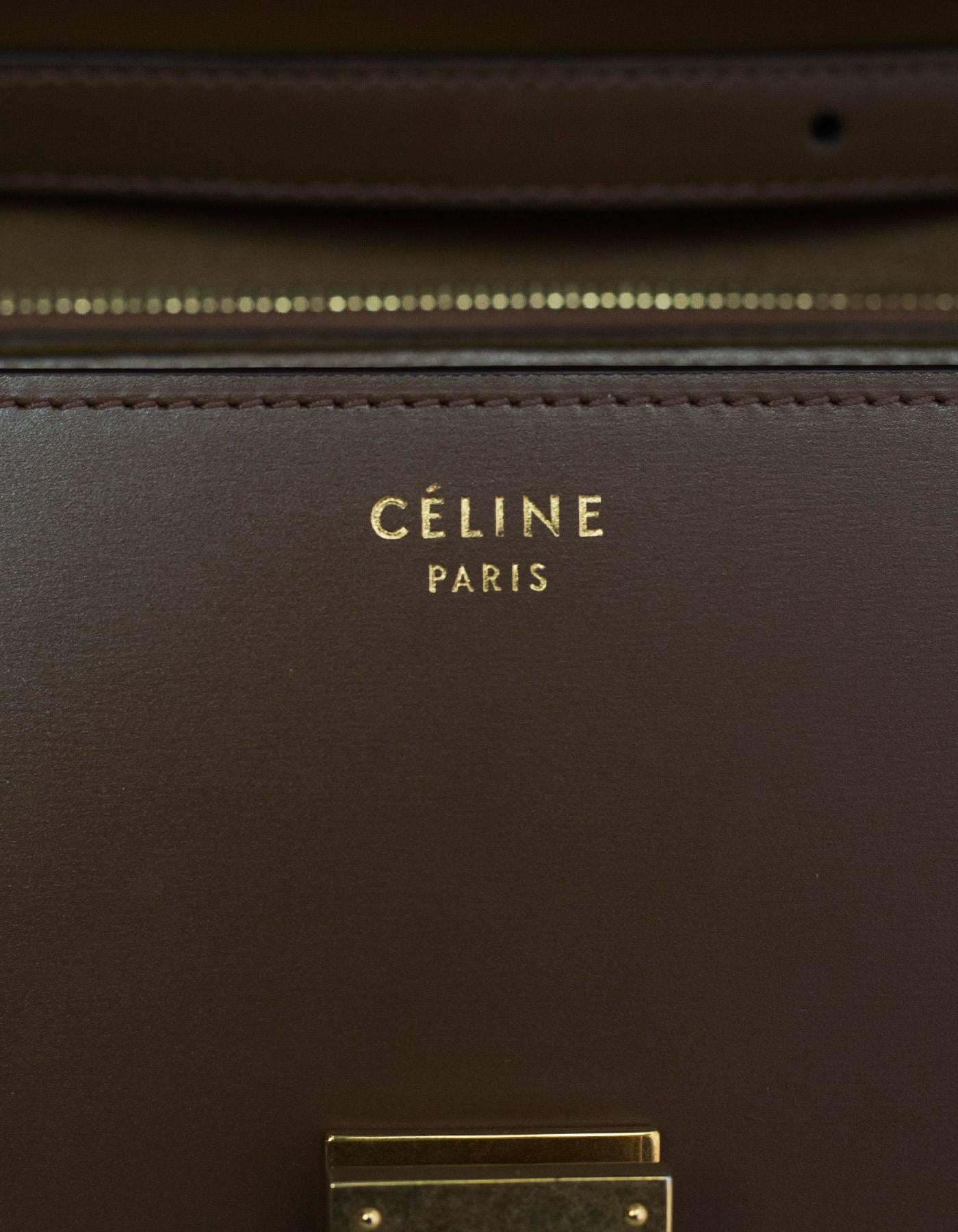 Celine Camel Leather Medium Box Bag rt. $3, 900 4