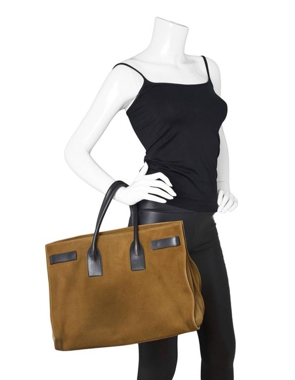 Saint laurent sac de jour cognac deals