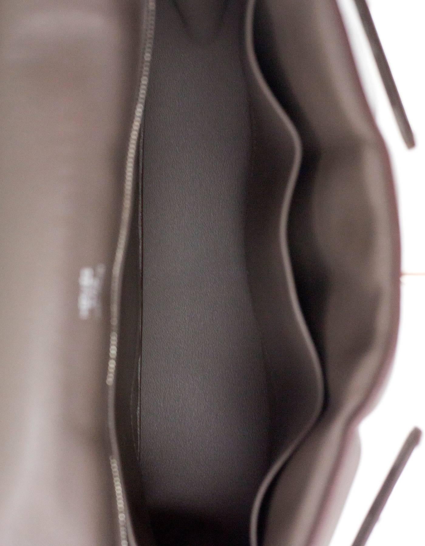 Hermes Grey Swift Leather Berline 28 Shoulder Bag PHW rt. $8, 250 1