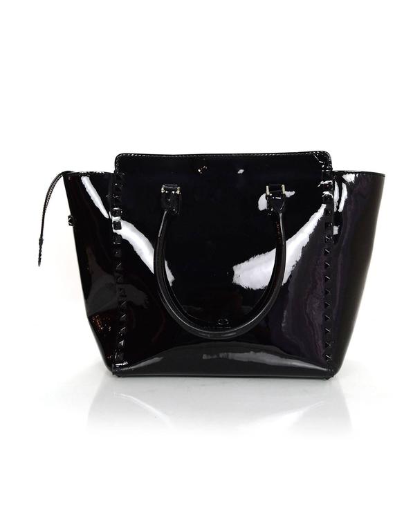 Black Patent Leather Tote Bag 2025 | ciclica.eu