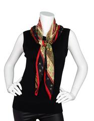 Hermes Sur un Tapis Volant 90cm Cashmere/Silk Scarf