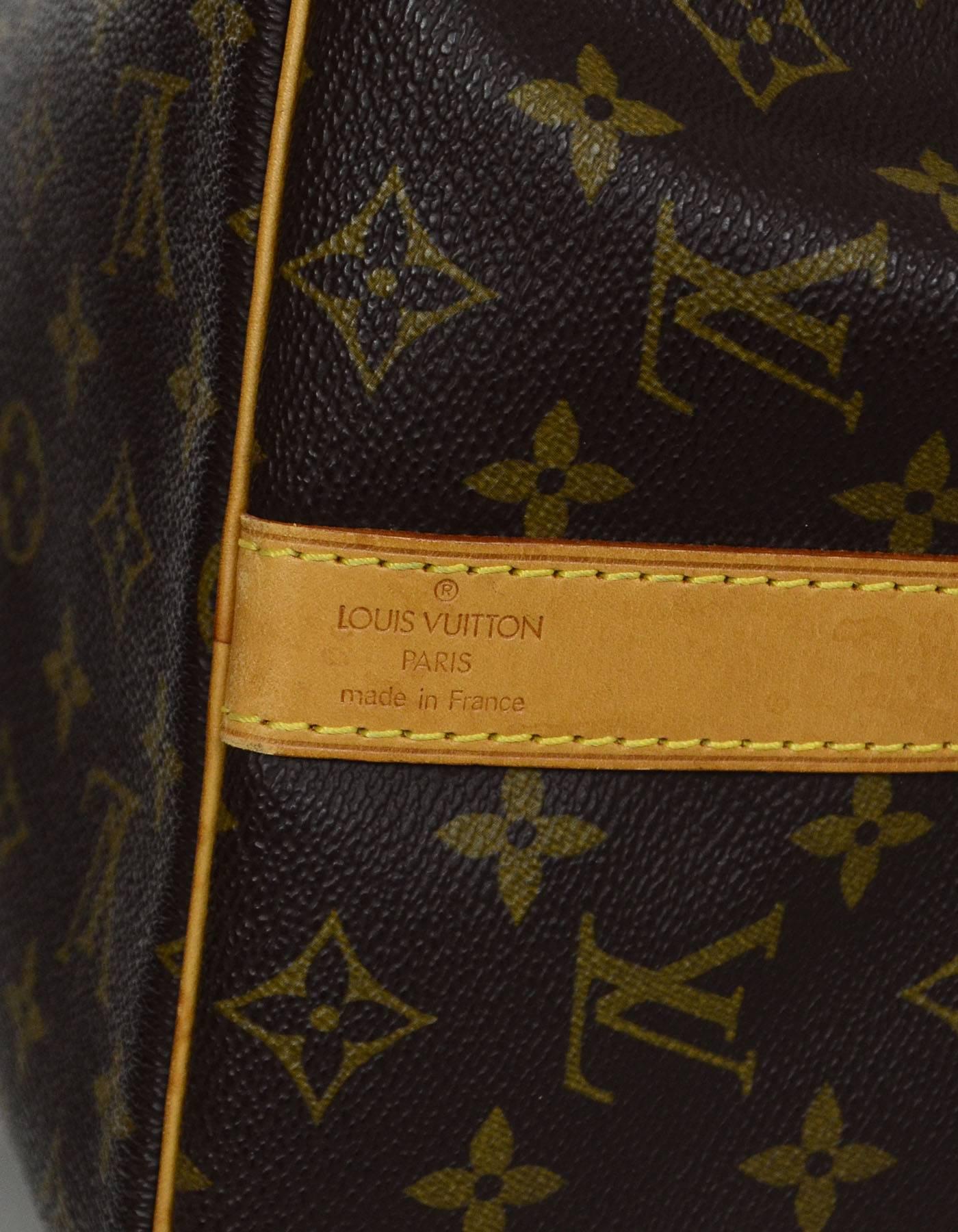 Louis Vuitton Monogram Keepall Bandouliere 45 Duffle Bag 2