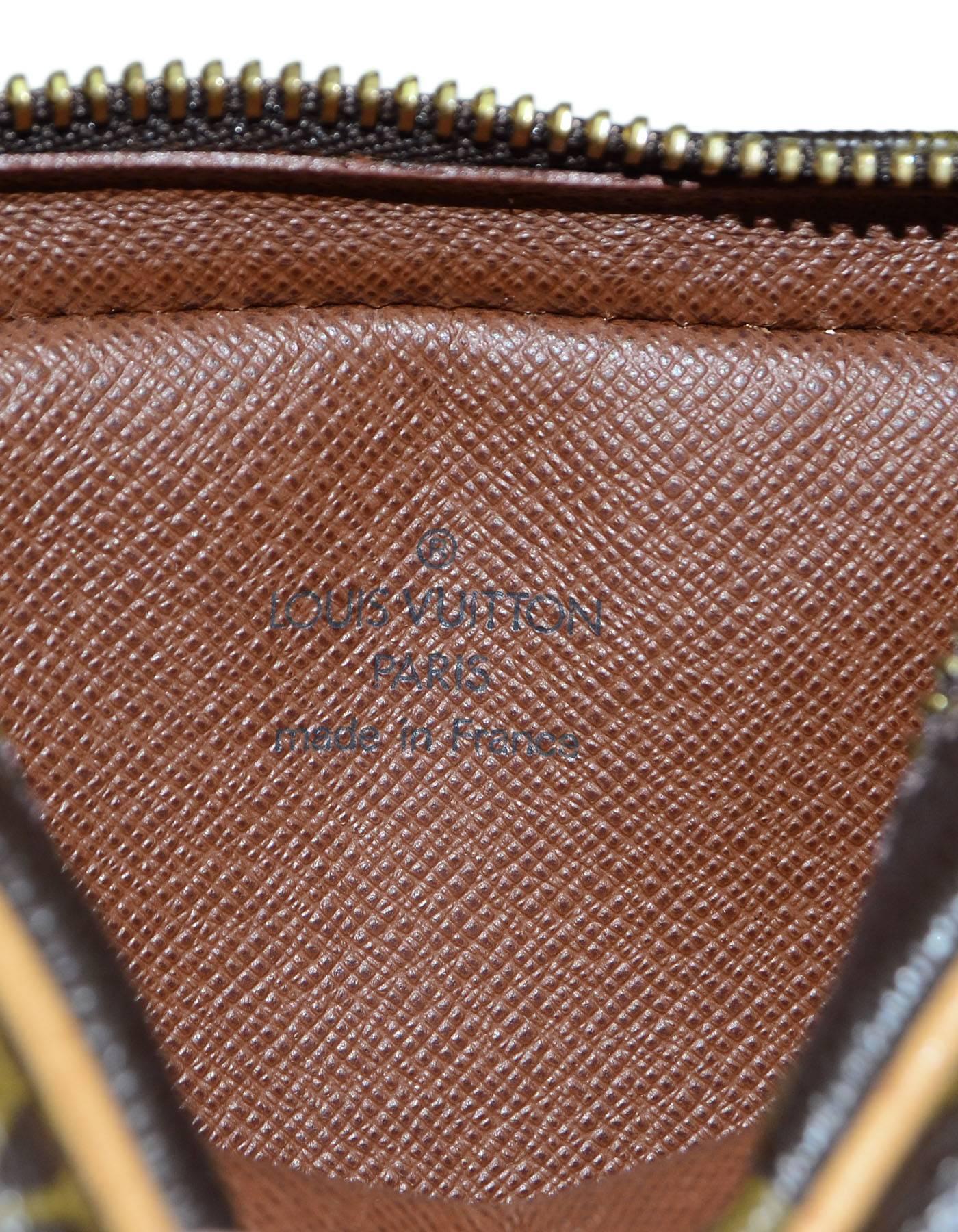 Louis Vuitton Monogram Amazon PM Crossbody Camera Bag In Excellent Condition In New York, NY