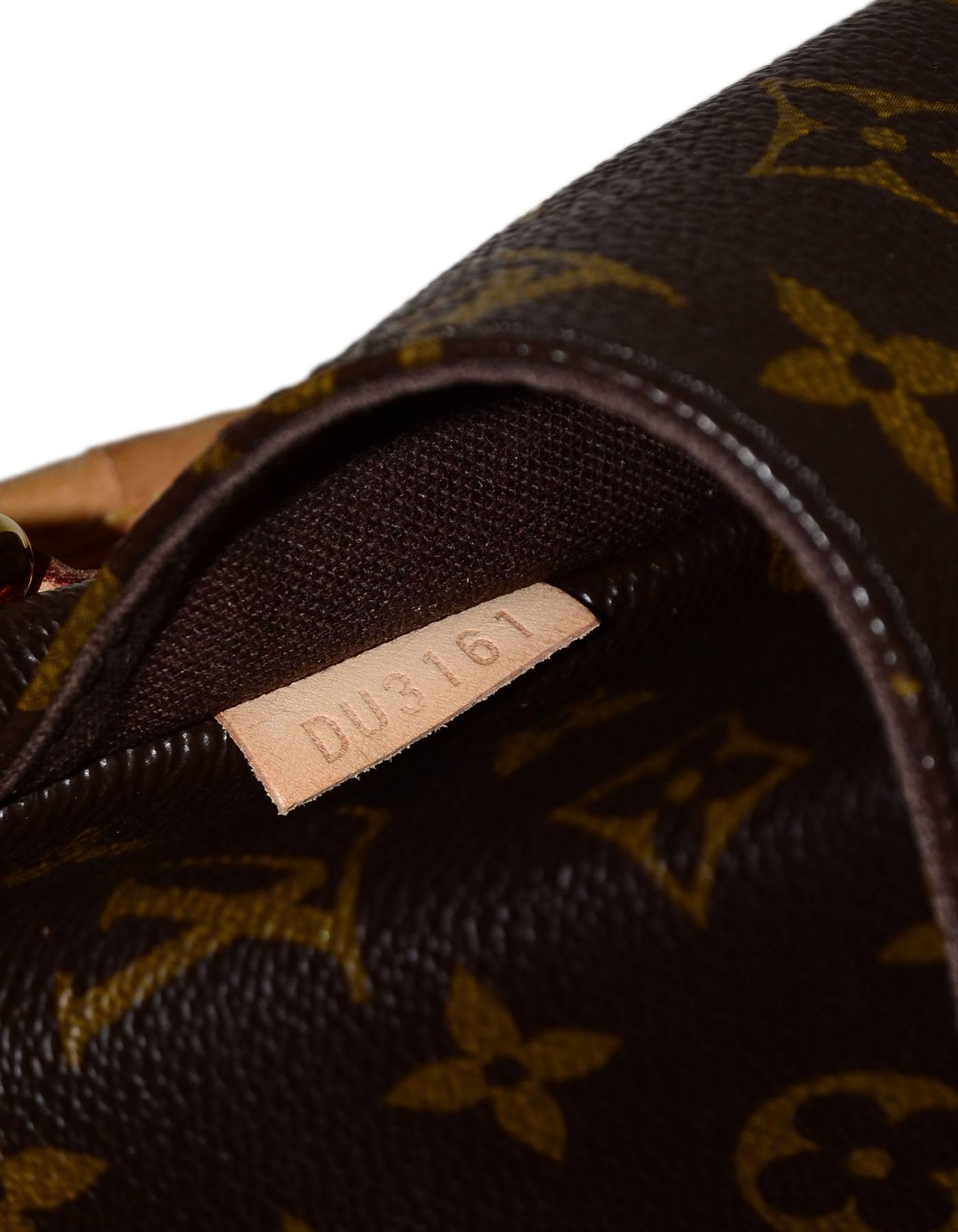 Louis Vuitton Monogram Menilmontant MM Messenger Crossbody Bag 1