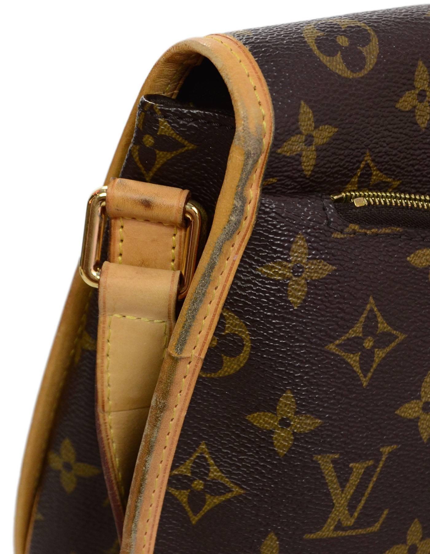 Black Louis Vuitton Monogram Menilmontant MM Messenger Crossbody Bag